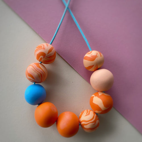 Clay necklace 3